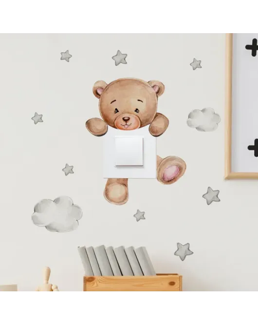 Switch stickers teddy bear Theme Switch stickers teddy bear Theme