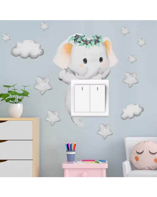 Switch stickers elephant