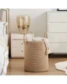 Beige cotton rope basket