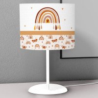 Rainbow Table Lamp Shade