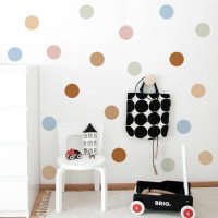 Children Room Decoration Removable Wall Decal Sticker Polka Dot